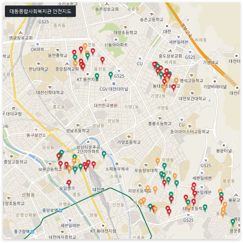 지도형태 사진